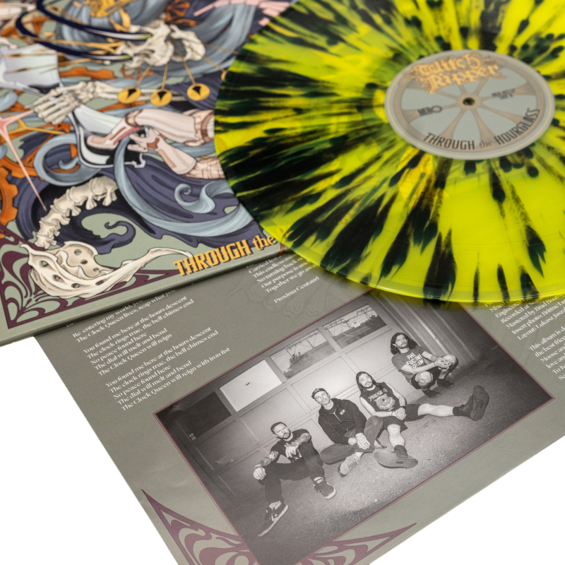 Witch Ripper - Through The Hourglass Vinyl LP  |  Yellow/Black Splatter