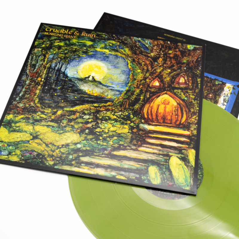 Howling Giant - Crucible & Ruin Vinyl LP  |  Olive Green