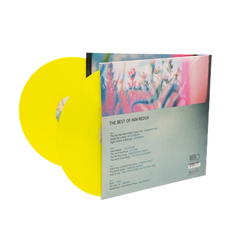 Various Artists - Best Of Nine Inch Nails (Redux) Vinyl 2-LP Gatefold  |  Yellow/Green