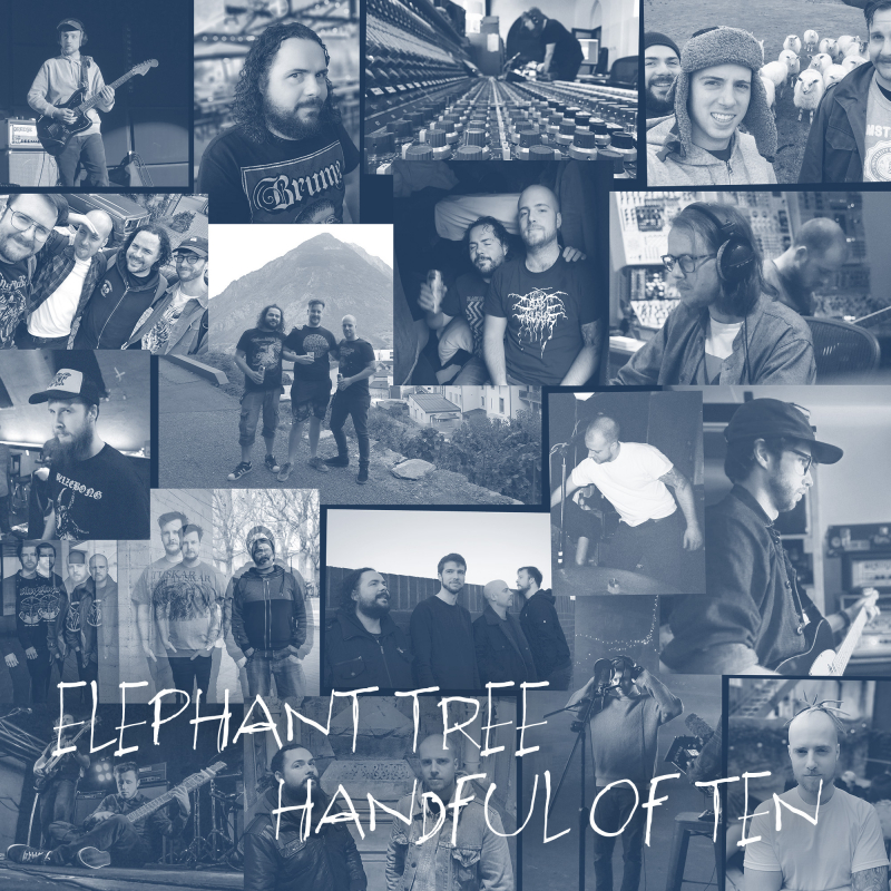 Elephant Tree - Handful Of Ten Vinyl LP  |  Pink/Black BioVinyl Marble