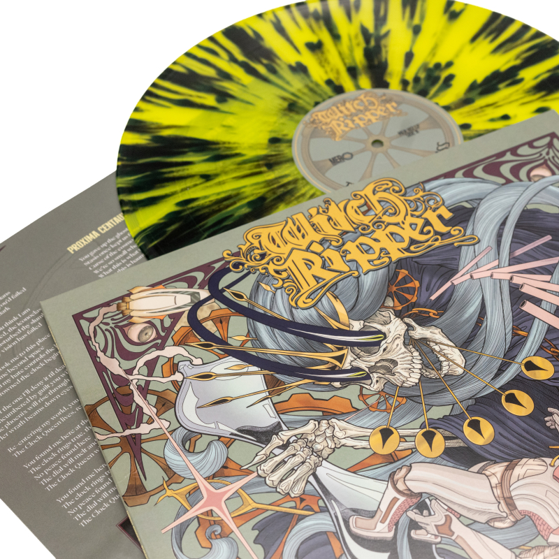 Witch Ripper - Through The Hourglass Vinyl LP  |  Yellow/Black Splatter