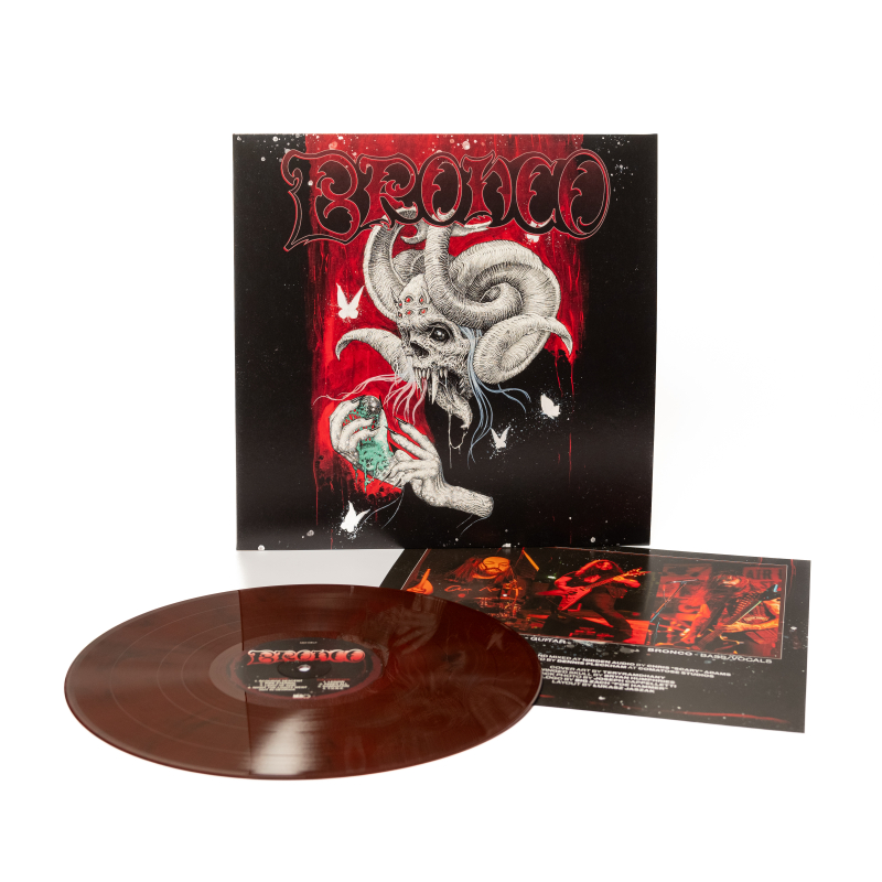 Bronco - Bronco Vinyl LP  |  Red/Black Marble