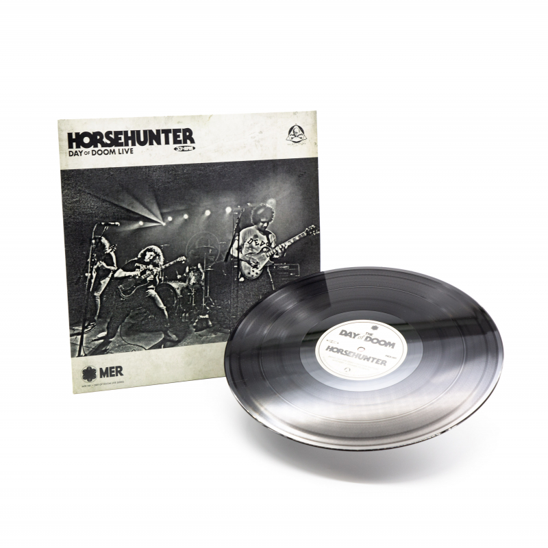 Horsehunter - Day Of Doom Live Vinyl LP  |  Black  |  MER081LP