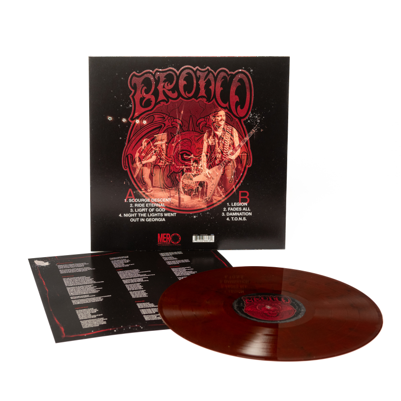 Bronco - Bronco Vinyl LP  |  Red/Black Marble