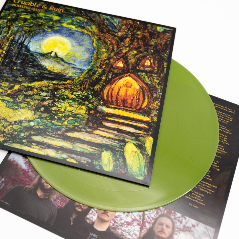 Howling Giant - Crucible & Ruin Vinyl LP  |  Olive Green