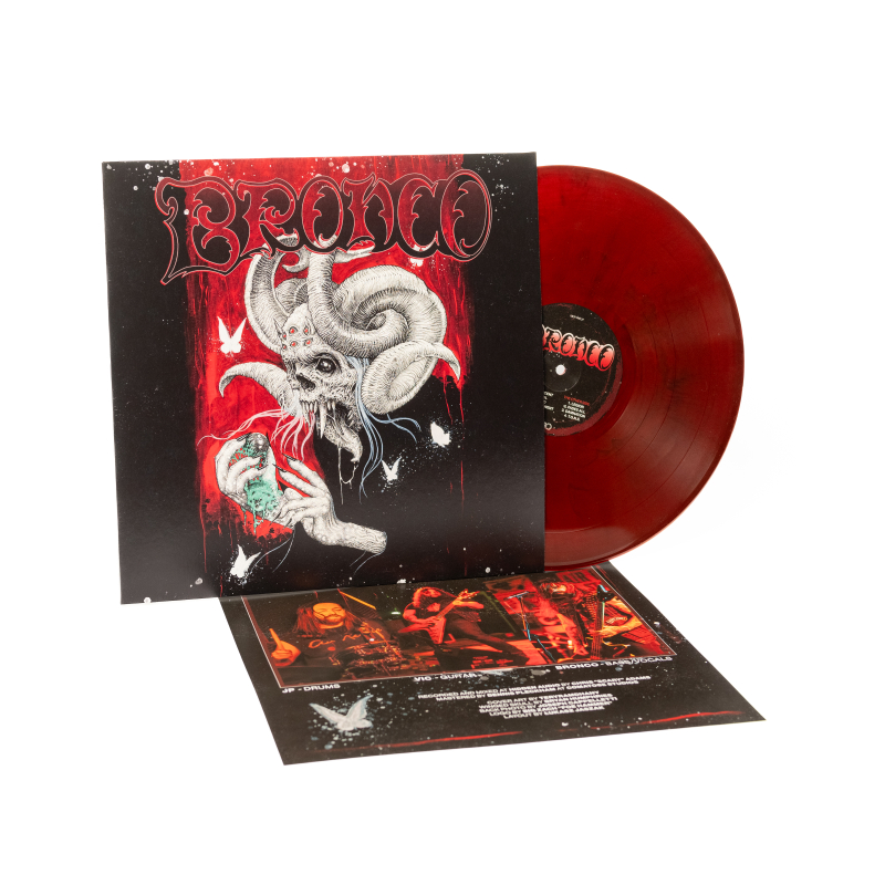 Bronco - Bronco Vinyl LP  |  Red/Black Marble