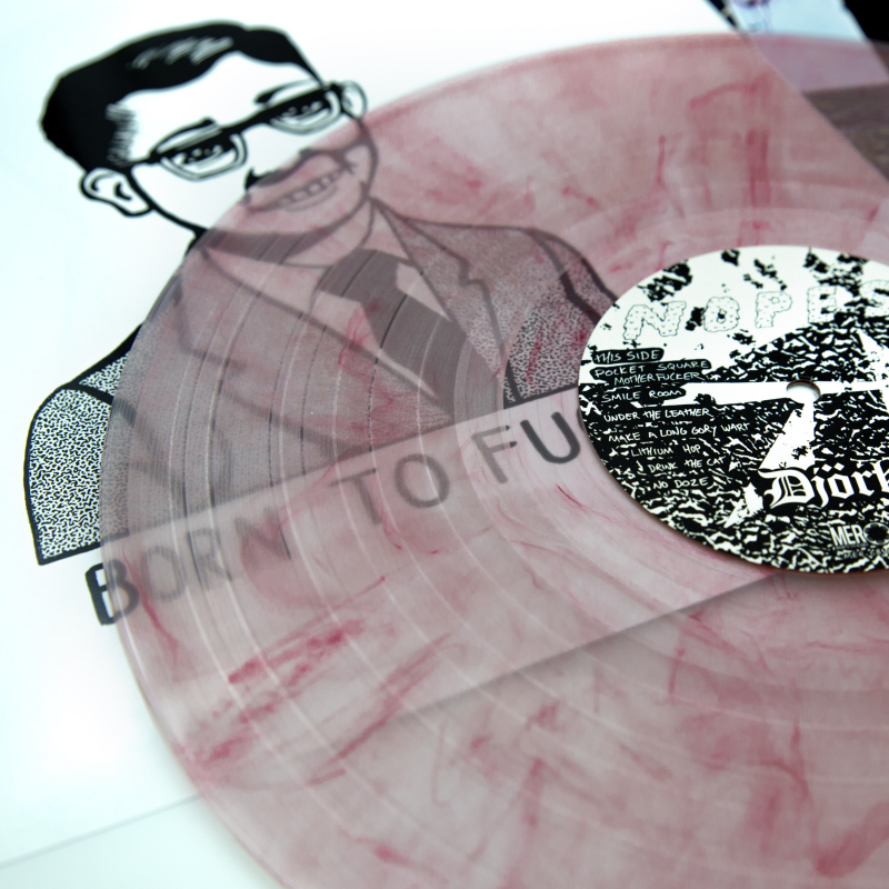 Nopes - Djörk Vinyl LP  |  Clear with oxblood red